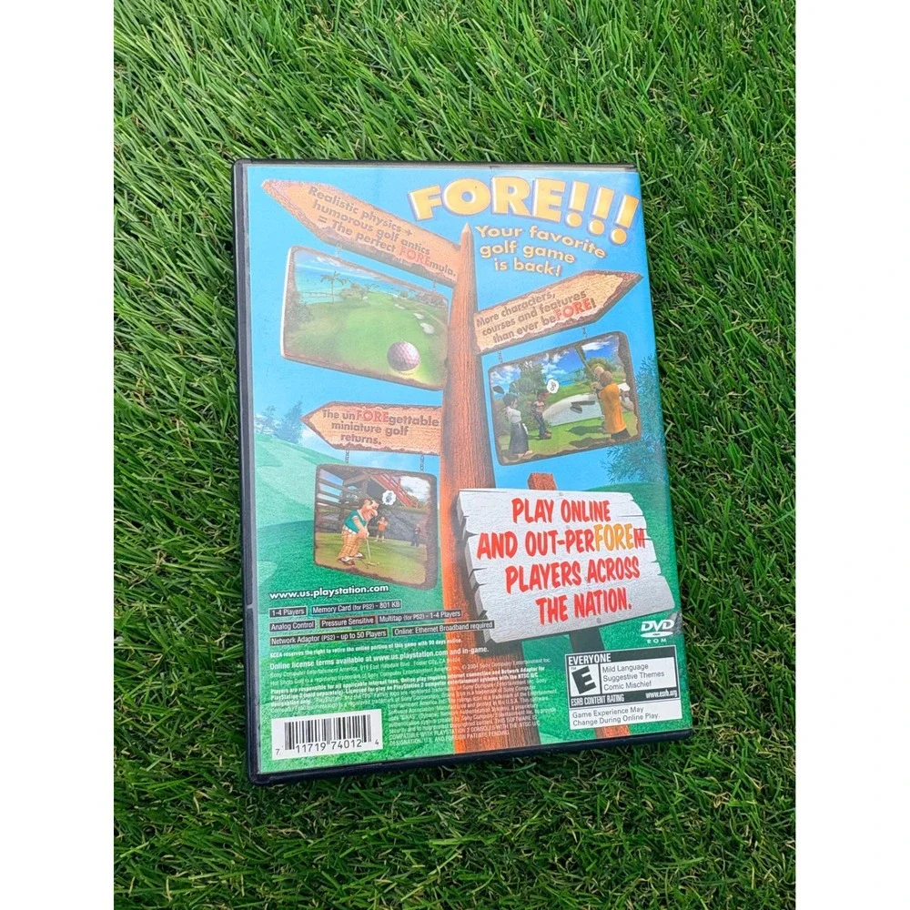 Hot Shots Golf Fore! Sony PlayStation 2 PS2 2004 Sports Game NTSC-U/C PBPX-95521